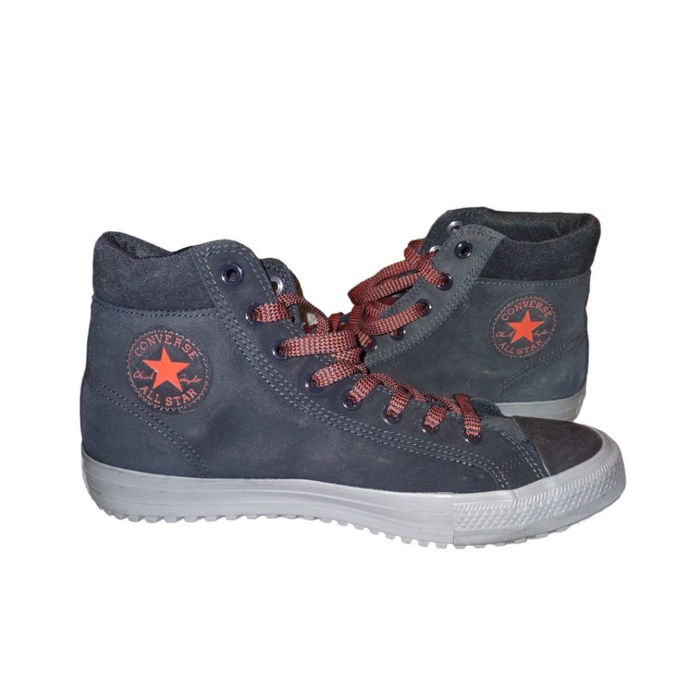 Converse Chuck Taylor All Star PC High Top Unisex Boots BlkCharcoalGraySignalRed